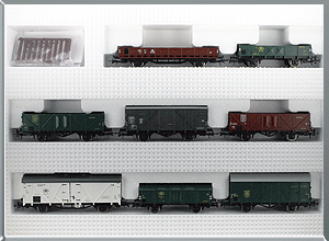 Set 8 vagones mercancias - NMBS/CFL