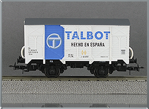 Vagón cerrado Tipo J Talbot - RN