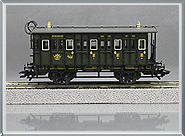 Coche pasajeros y postal Royal Bavarian 4679 - K.Bay.Sts.B
