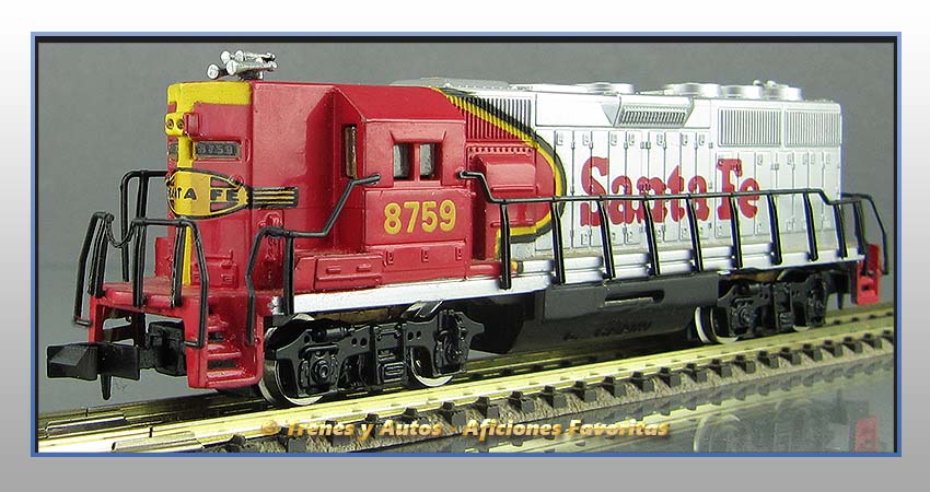 Locomotora diésel GP-50 "Santa Fe"
