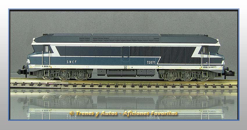 Locomotora diésel CC 7200 SNCF