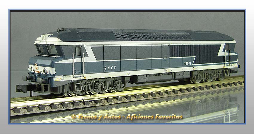 Locomotora diésel CC 7200 SNCF