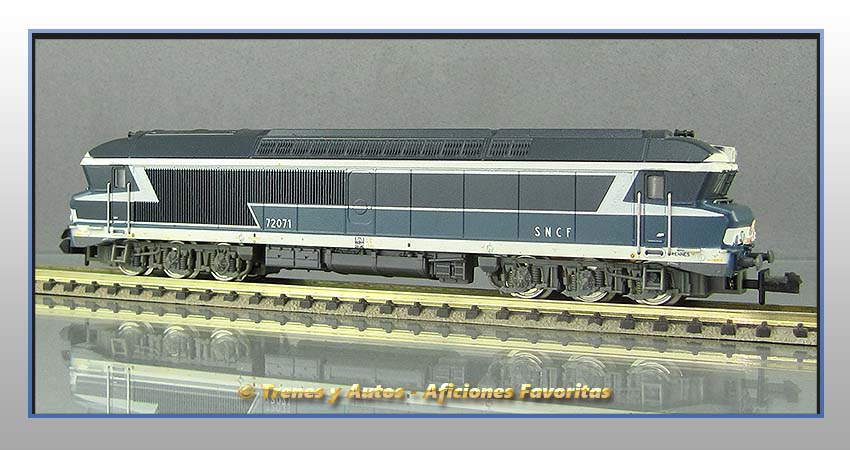 Locomotora diésel CC 7200 SNCF