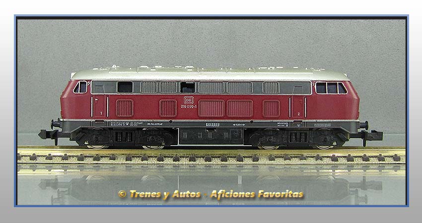 Locomotora diésel BR-216 DB