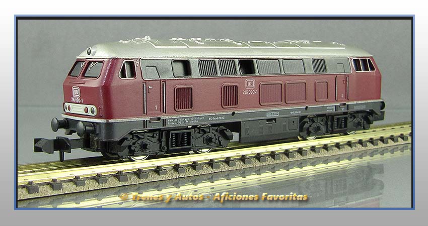 Locomotora diésel BR-216 DB