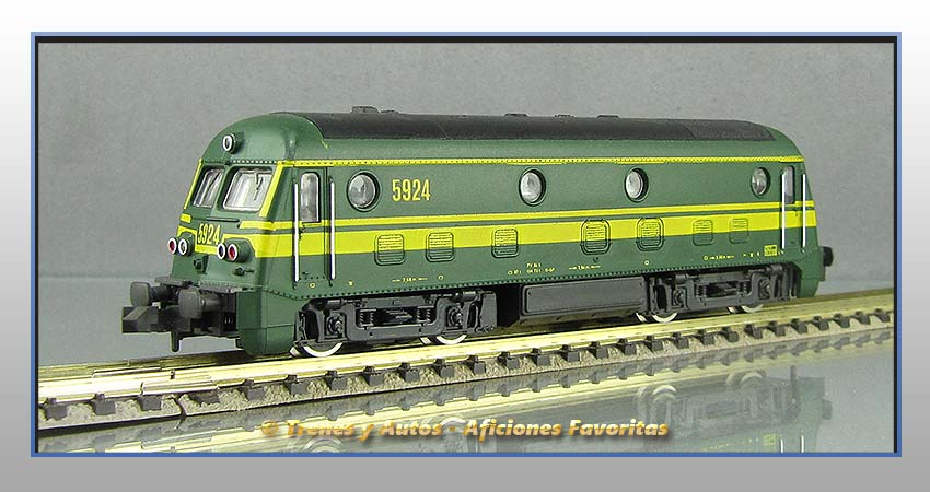 Locomotora diésel Serie 59