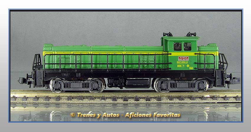 Locomotora diésel BR-307 RENFE