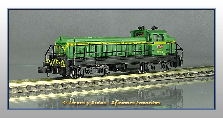 Locomotora diésel BR-307 RENFE
