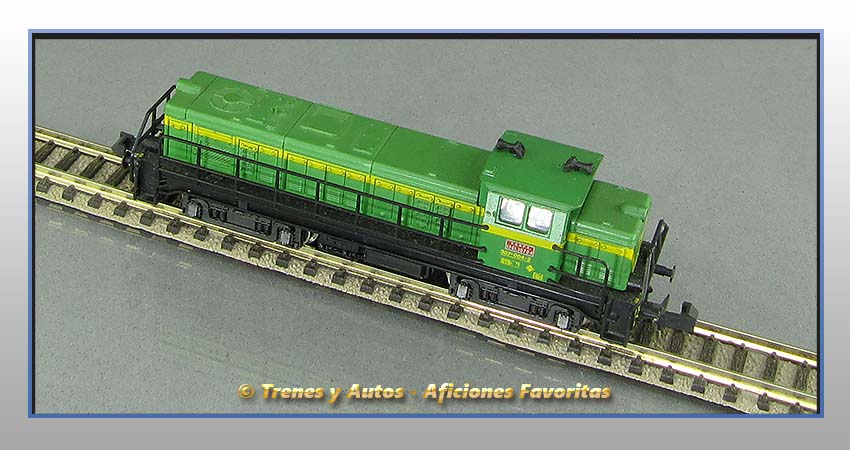 Locomotora diésel BR-307 RENFE