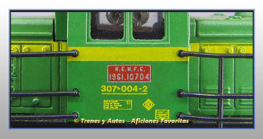 Locomotora diésel BR-307 RENFE