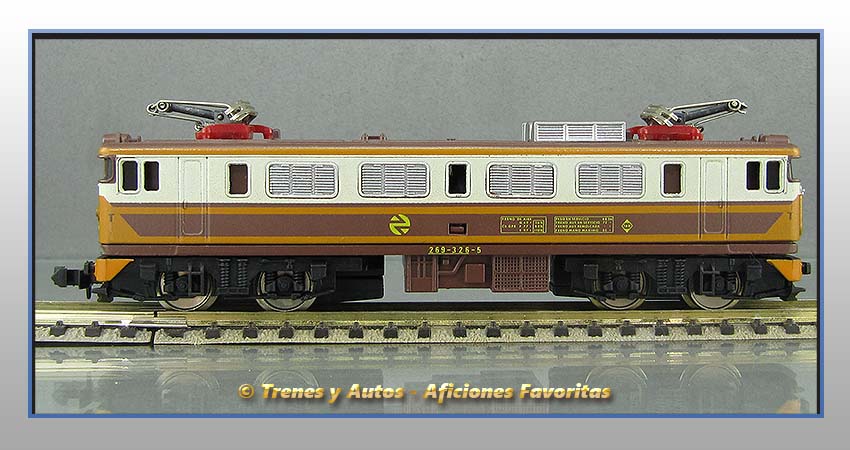 Locomotora eléctrica Mitsubishi 269 Estrella Renfe