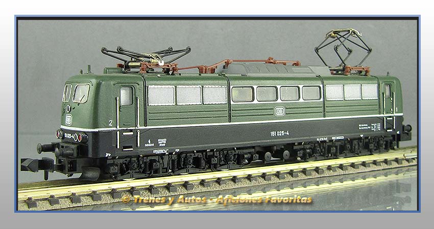 Locomotora eléctrica BR-151 DB