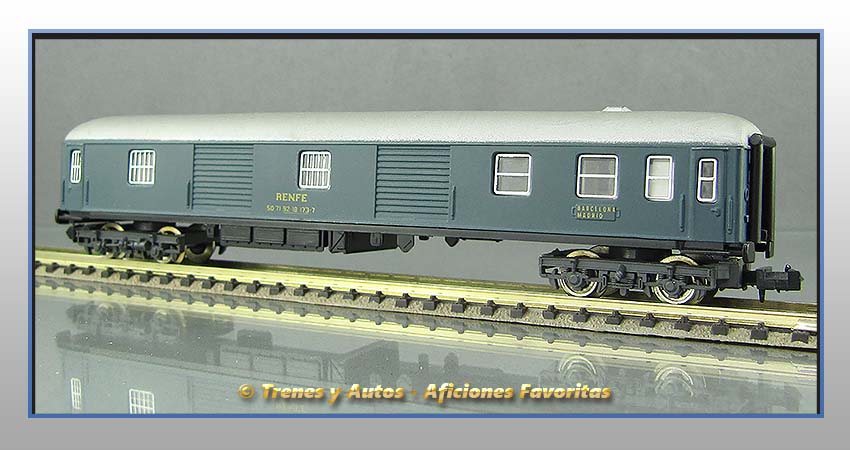 Furgón Seir 8000 RENFE