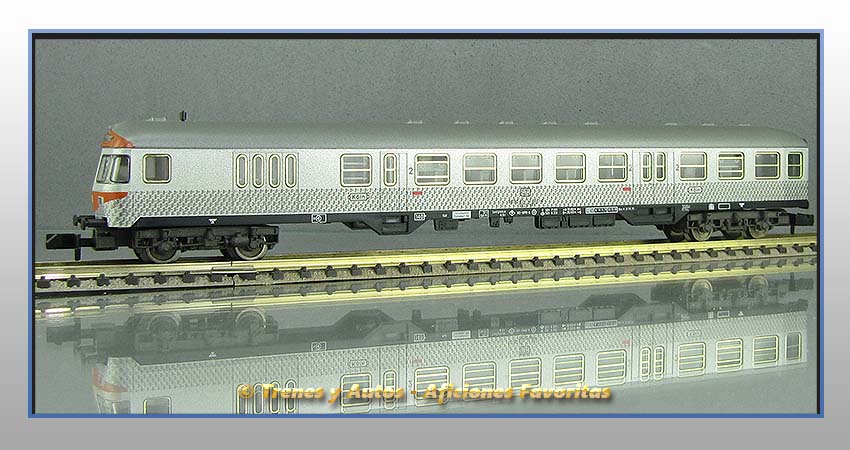 Coche pasajeros con cabina BDnrzf-740