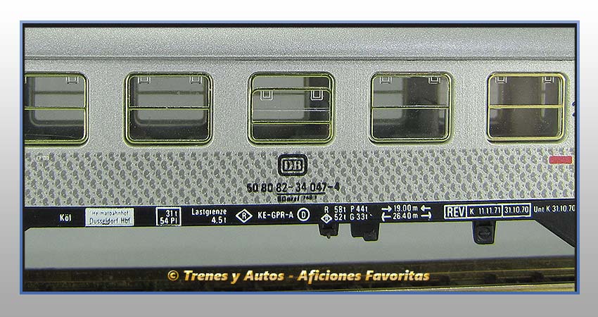 Coche pasajeros con cabina BDnrzf-740