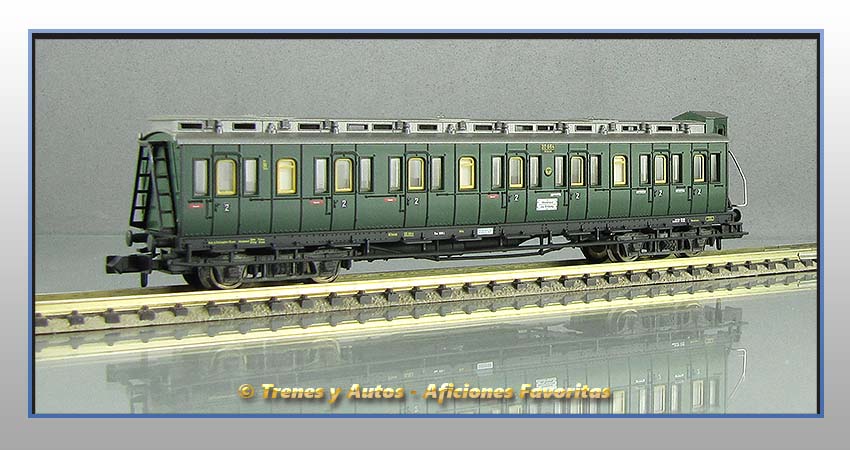 Coche pasajeros con garita C4Pr04 DRG