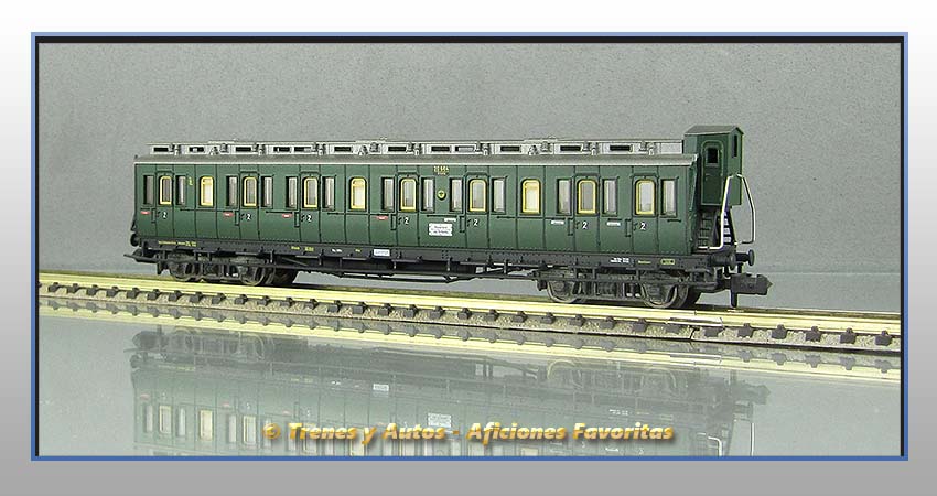 Coche pasajeros con garita C4Pr04 DRG