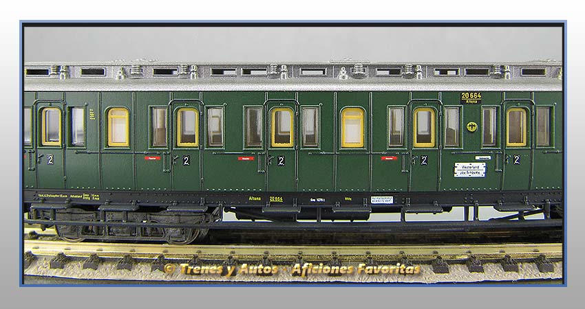 Coche pasajeros con garita C4Pr04 DRG