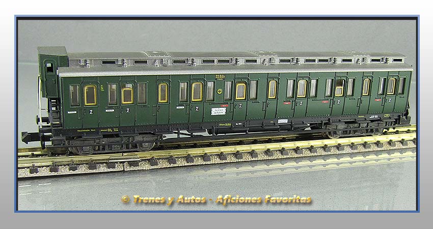 Coche pasajeros con garita C4Pr04 DRG