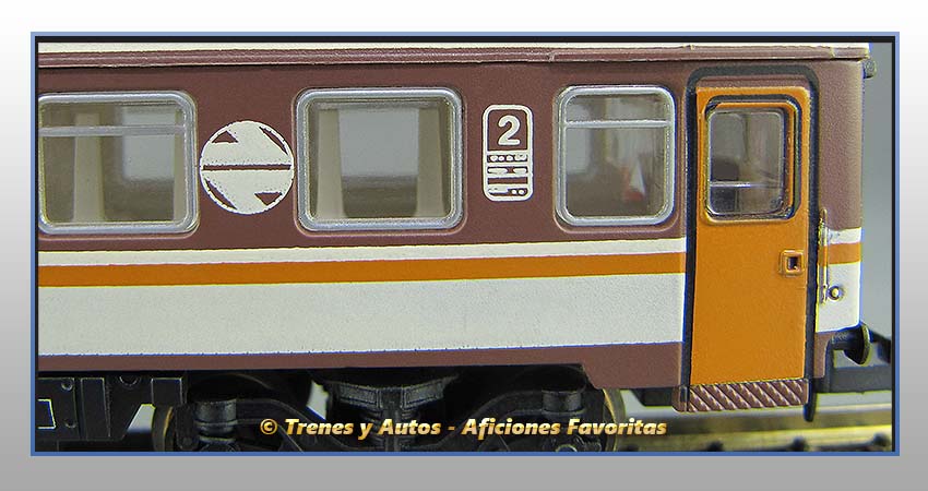 Coche pasajeros Serie 10000 Estrella RENFE