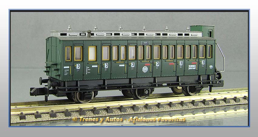Coche pasajeros con garita C3 Pr89 DRG