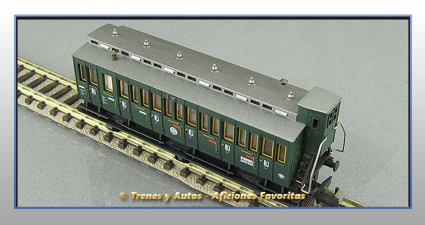 Coche pasajeros con garita C3 Pr89 DRG