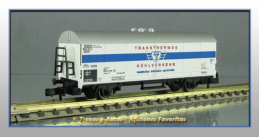 Vagón refrigerado "Kühlverkehr" Tipo Ichqrs-277 DB