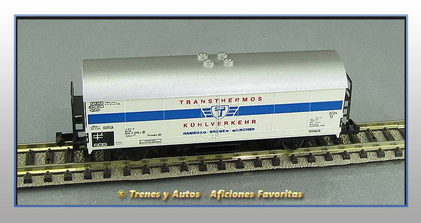 Vagón refrigerado "Kühlverkehr" Tipo Ichqrs-277 DB