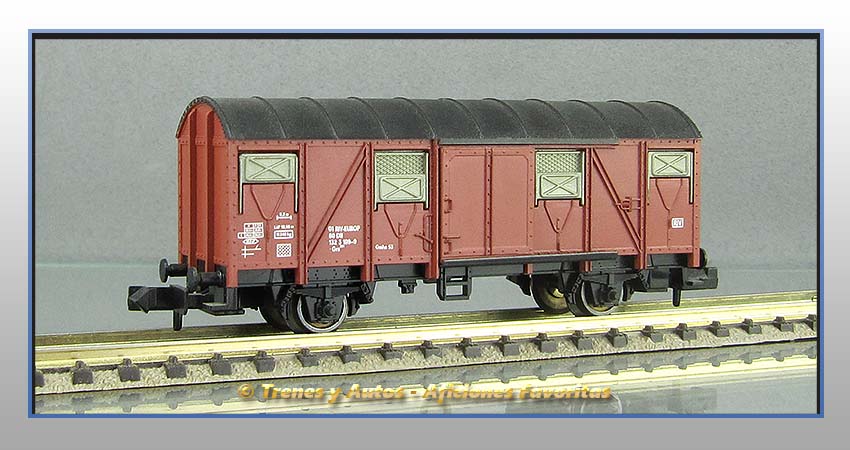 Vagón cerrado Gmhs-53