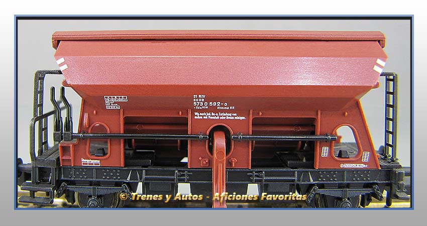 Vagón tolva autodescarga Tipo Tds-928 DB