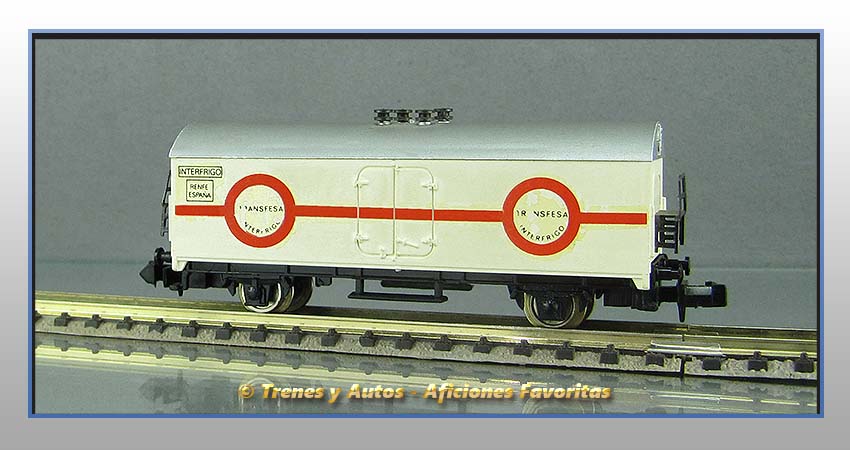 Vagón refrigerado Transfesa Renfe