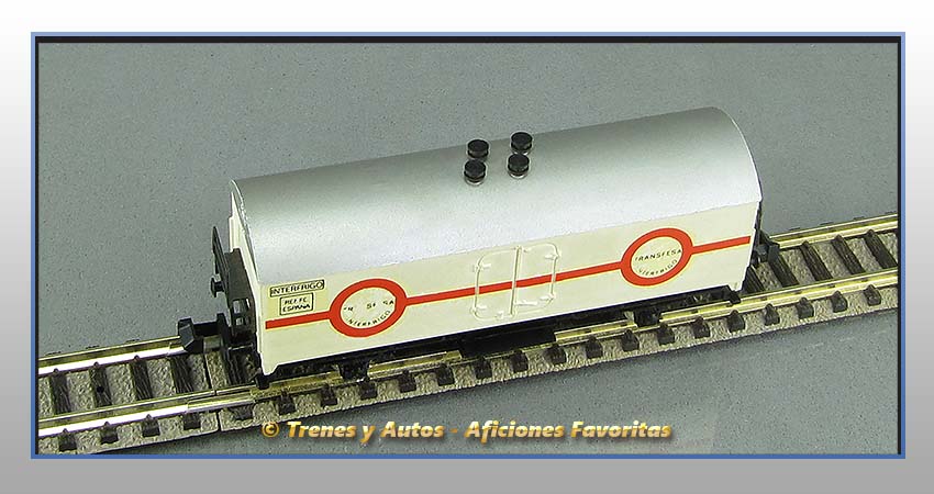 Vagón refrigerado Transfesa Renfe