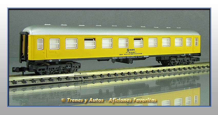 Grúa y vagones Gran Intervención Renfe