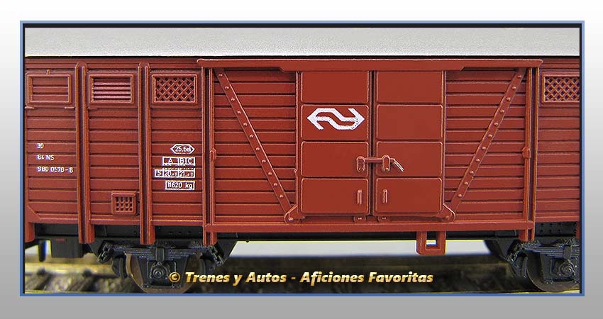 Vagón cubierto Tipo Gs NS