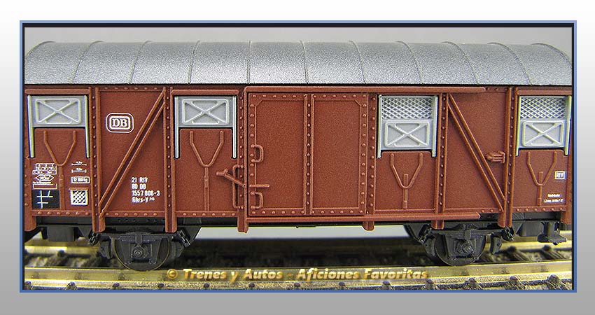 Vagón cerrado Tipo Glmhs-50/245-Gos DB