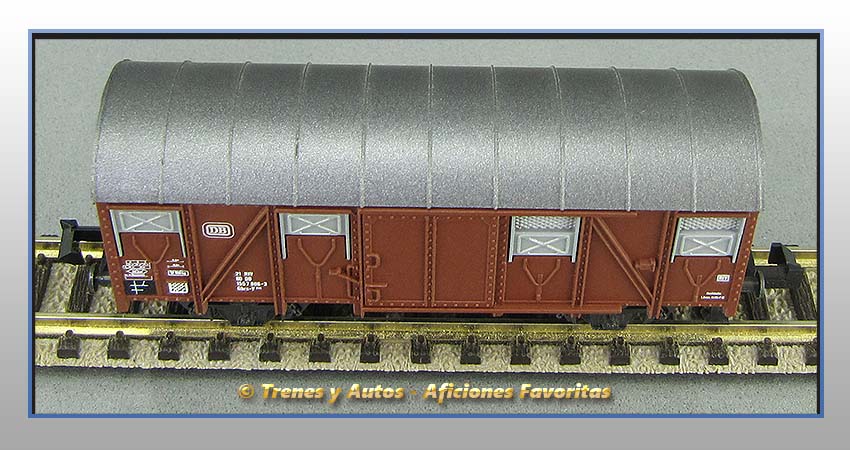 Vagón cerrado Tipo Glmhs-50/245-Gos DB