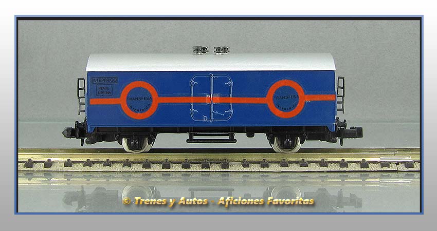 Vagón refrigerado Transfesa Renfe
