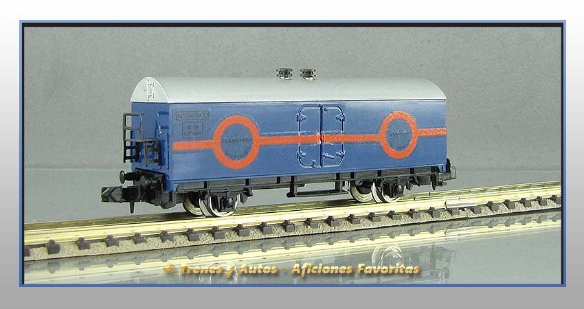 Vagón refrigerado Transfesa Renfe