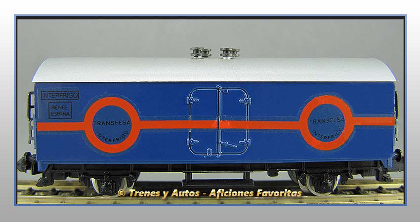 Vagón refrigerado Transfesa Renfe