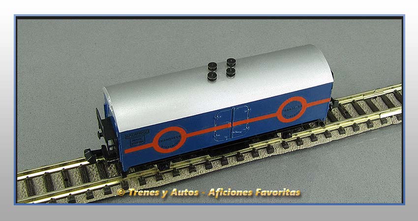 Vagón refrigerado Transfesa Renfe
