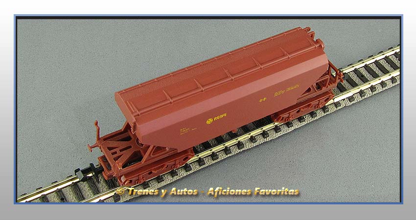 Vagón tolva óxido Tipo Tadgs Renfe