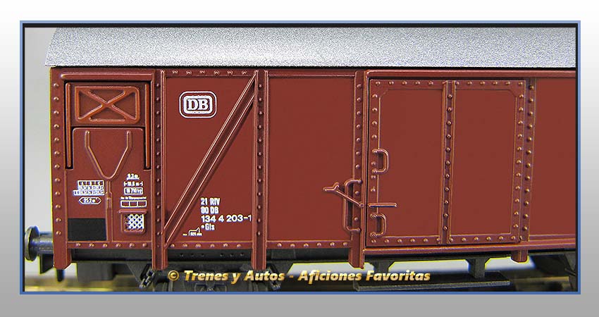 Vagón cerrado Tipo Gls-205 DB
