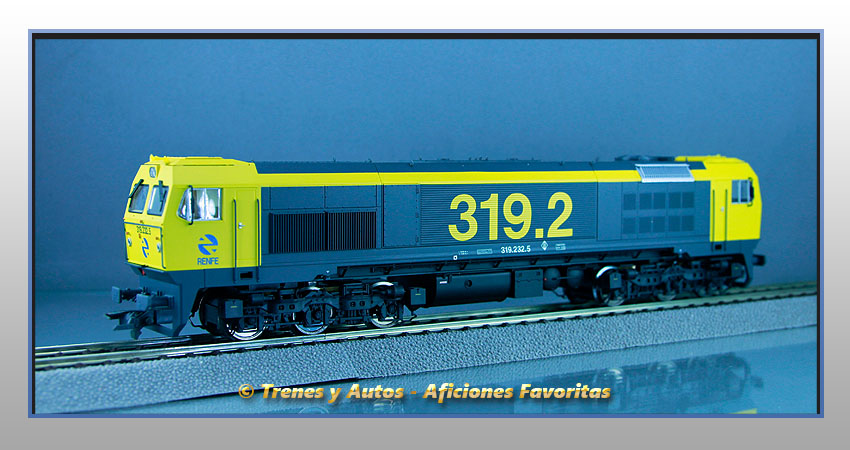 Locomotora diésel Serie 319 - Renfe