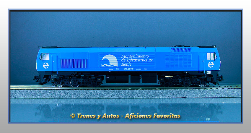 Locomotora diésel Serie 319 "Mantenimiento de Infraestructuras" - Renfe