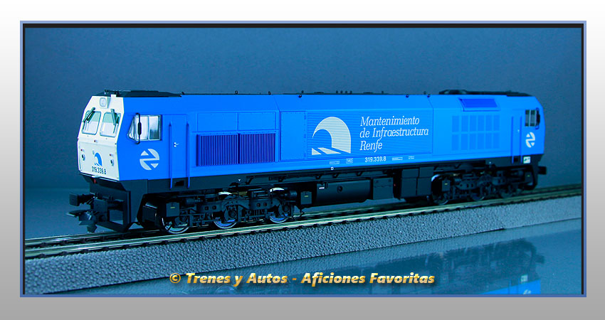 Locomotora diésel Serie 319 "Mantenimiento de Infraestructuras" - Renfe