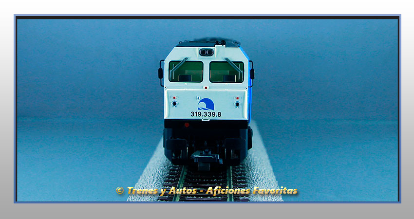 Locomotora diésel Serie 319 "Mantenimiento de Infraestructuras" - Renfe