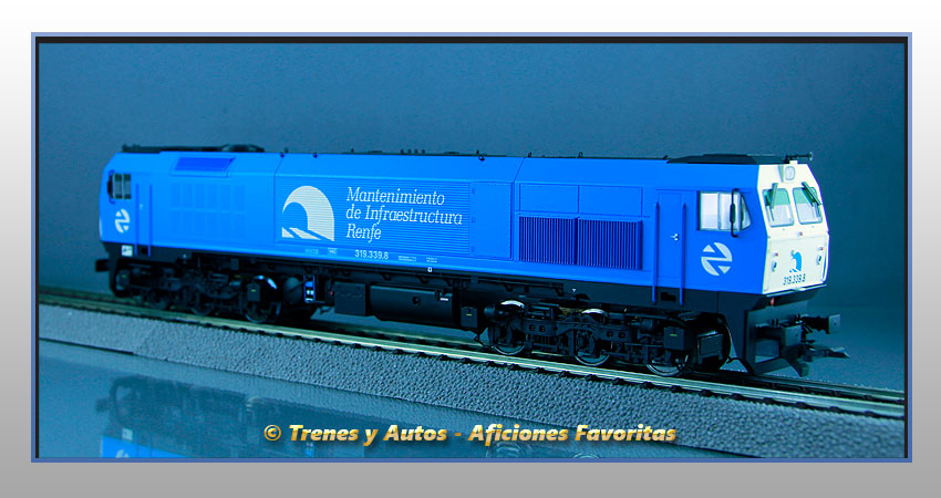Locomotora diésel Serie 319 "Mantenimiento de Infraestructuras" - Renfe