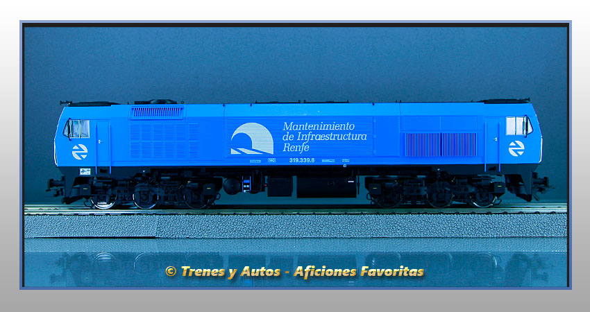 Locomotora diésel Serie 319 "Mantenimiento de Infraestructuras" - Renfe