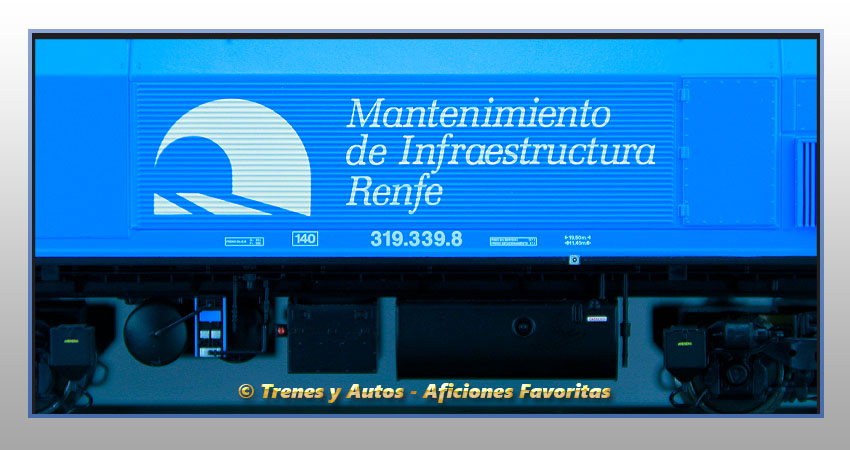 Locomotora diésel Serie 319 "Mantenimiento de Infraestructuras" - Renfe