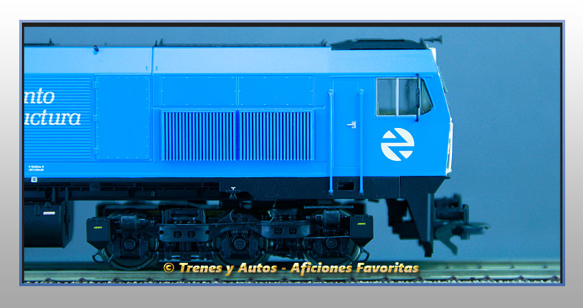 Locomotora diésel Serie 319 "Mantenimiento de Infraestructuras" - Renfe